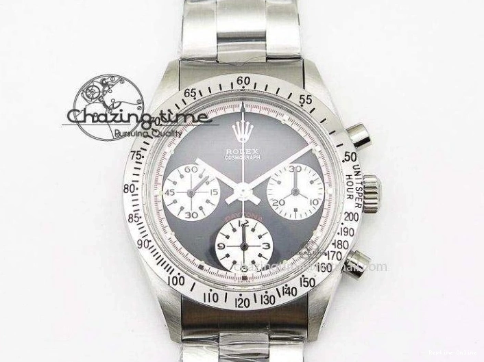 0109 Submariner 40mm Black Ceramic 5GF Best Edition Cream Dial on Black Rubber Strap SA Neat 2470